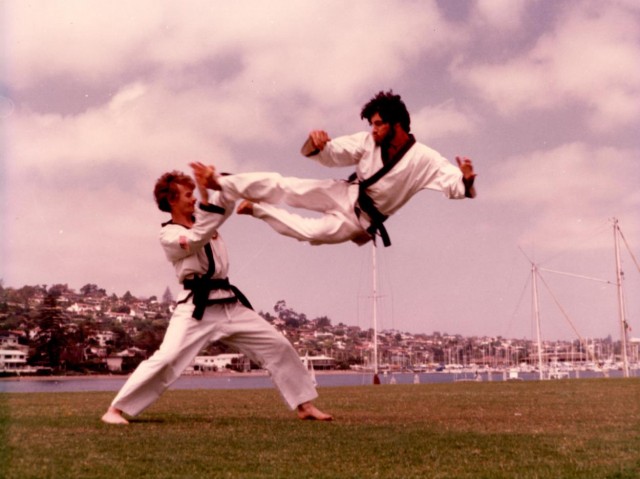 04 KJN Double Flying Side Kick - Shelter Island